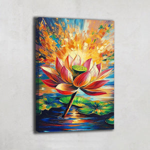Tableau Fleur de Lotus