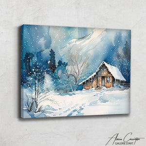 TABLEAU POUR CHALET MONTAGNE Alessio Cacciatore