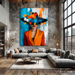 Peinture de Portrait de Femme