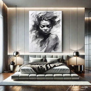 tableau femme africaine