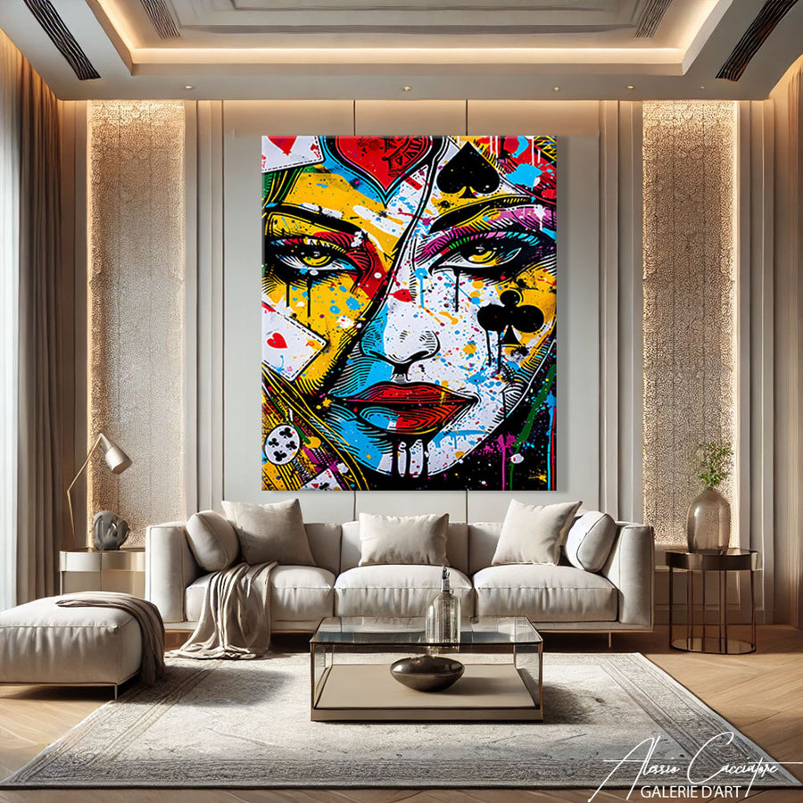 Tableau Acrylique Contemporain
– mise en situation