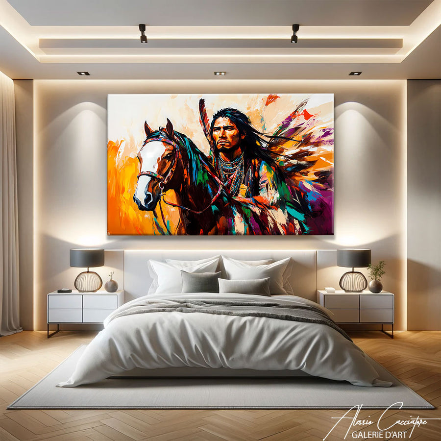 Peinture Indigène
– mise en situation
