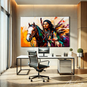 Tableau Indigène Moderne