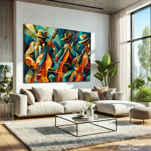 Tableau Cubique Moderne