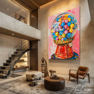 Tableau Abstrait Salon