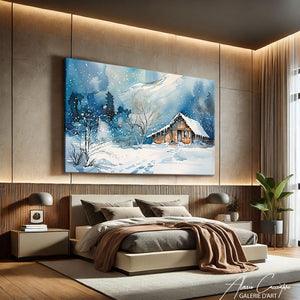 TABLEAU POUR CHALET MONTAGNE Alessio Cacciatore