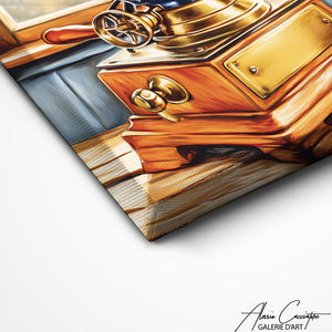 TABLEAU GRAIN DE CAFÉ Alessio Cacciatore