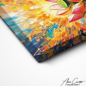 TABLEAU FLEUR DE LOTUS Alessio Cacciatore