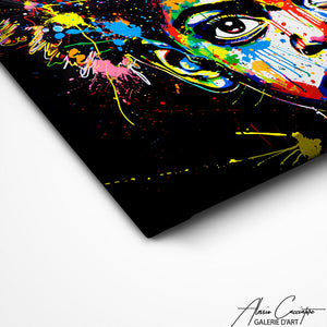 TABLEAU ENFANT STREET ART Alessio Cacciatore