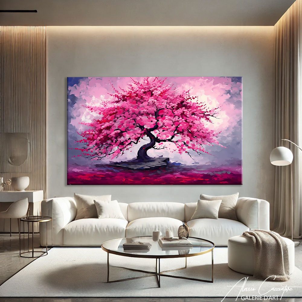 TABLEAU CERISIER JAPONAIS