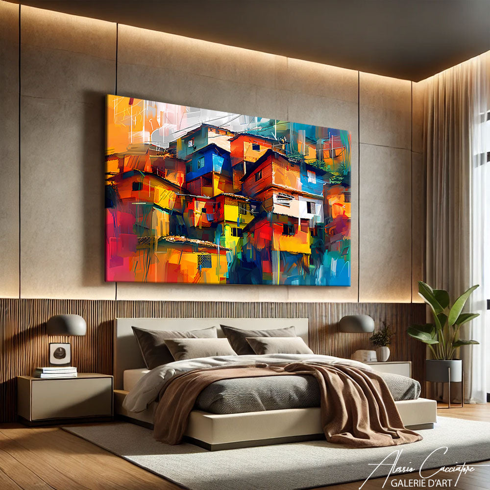 COLORFUL ABSTRACT PAINTING