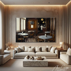 Tableau Café Parisien