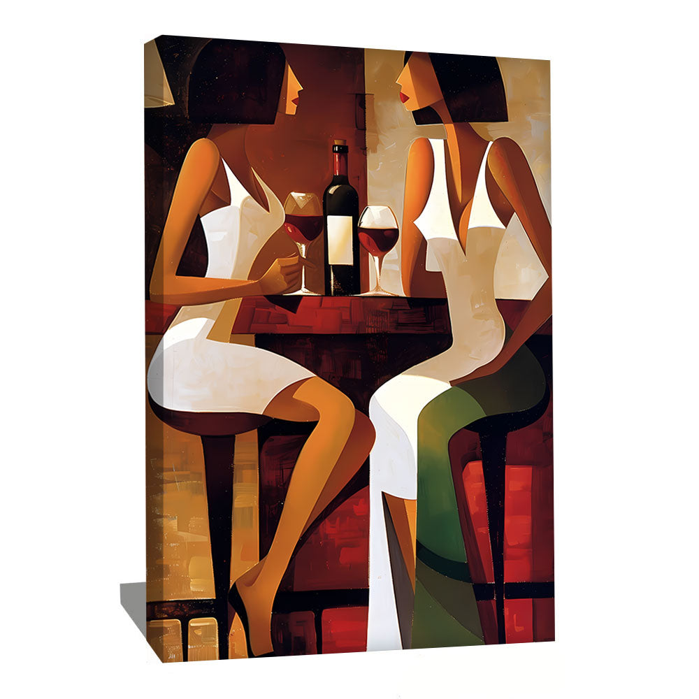 TABLEAU ART DÉCO ABSTRAIT