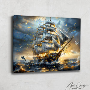 TABLEAU BATEAU DE GUERRE