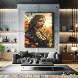 Tableau Minimaliste Femme