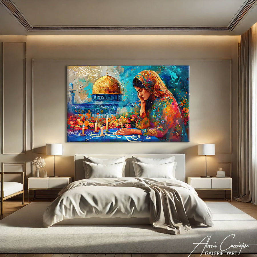 Tableau Arabesque Oriental
– mise en situation