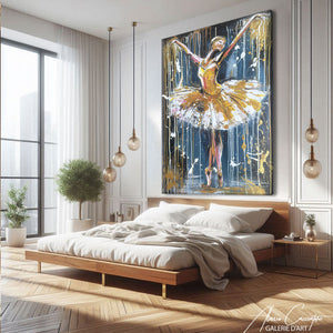 Tableau Danse Abstraite