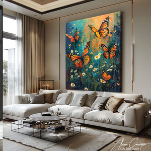 Peinture Papillons Acrylique