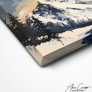 TABLEAU MONTAGNE VINTAGE Alessio Cacciatore