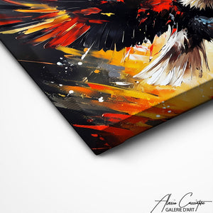 TABLEAU OISEAU EN VOL Alessio Cacciatore