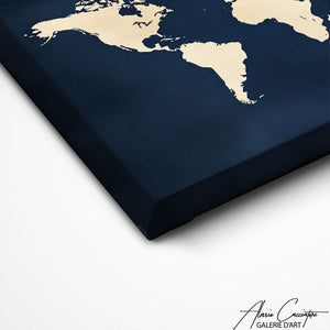 TABLEAU MONDE BLEU Alessio Cacciatore