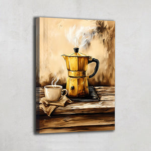 Tableau Cafetière Italienne