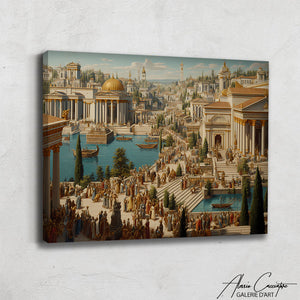 Tableau Ancien Paysage