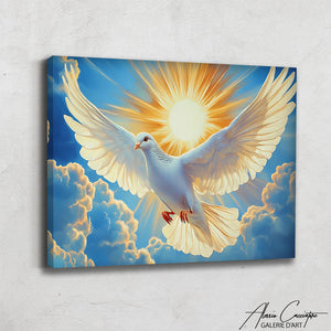 TABLEAU OISEAU DU PARADIS Alessio Cacciatore