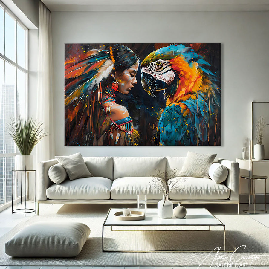 Grand Tableau Perroquet
– mise en situation