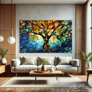 Cadre avec Arbre de Vie