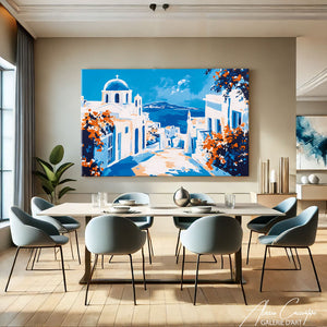 Tableau Paysage Abstrait