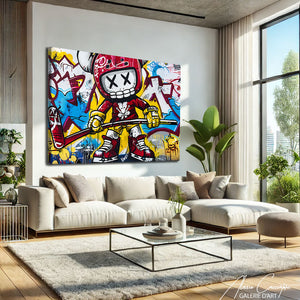 Toile Graffiti Grand Format