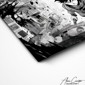 TABLEAU JAPONAIS MANGA Alessio Cacciatore