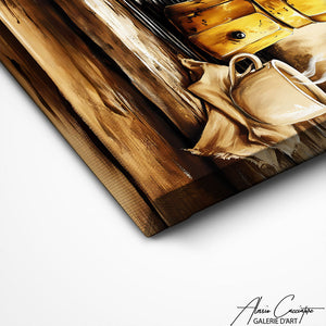 TABLEAU CAFETIÈRE ITALIENNE Alessio Cacciatore