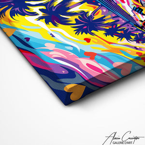 TABLEAU FORMULE 1 POP ART AlessioCacciatore