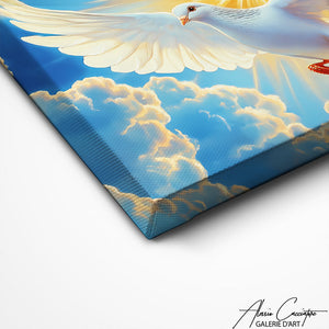 TABLEAU OISEAU DU PARADIS Alessio Cacciatore