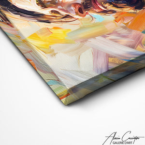 TABLEAU CARRÉ ABSTRAIT Alessio Cacciatore