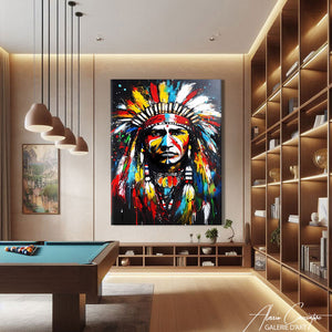 tableau indien moderne