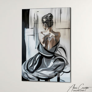TABLEAU FEMME DE DOS Alessio Cacciatore