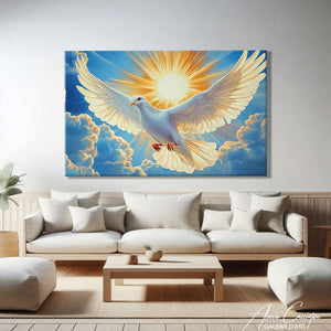 TABLEAU OISEAU DU PARADIS Alessio Cacciatore