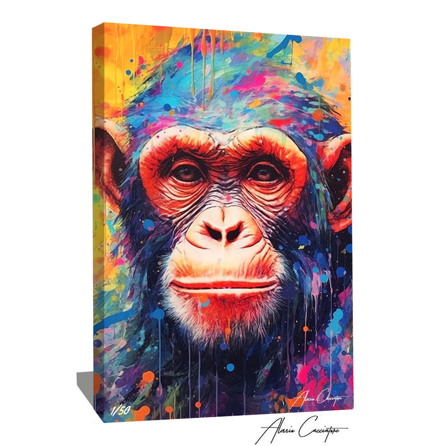 tableau singe
