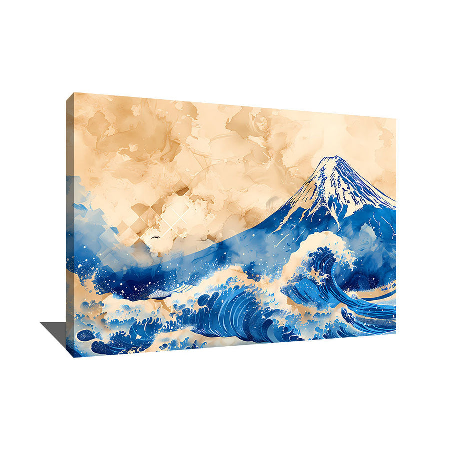 TABLEAU DE MONTAGNE ANCIEN Alessio Cacciatore