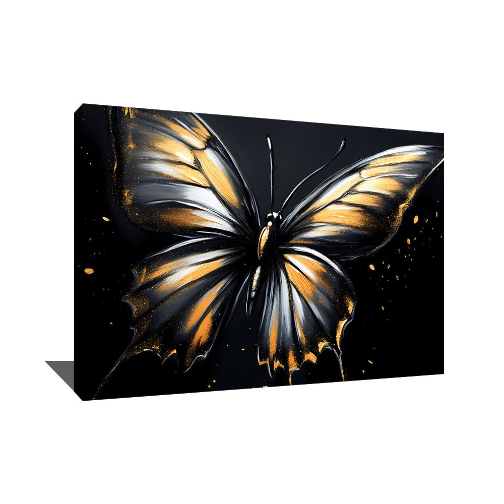 Tableau Papillon Abstrait