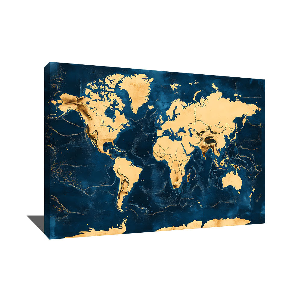 Tableau Carte Du Monde
