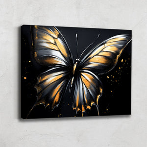 Tableau Papillon Abstrait