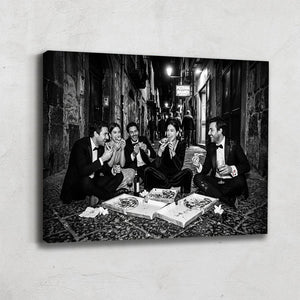 TABLEAU MODERNE EN NOIR ET BLANC