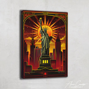 Tableau Art Déco Moderne