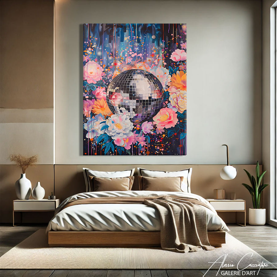 Tableau Pour Salon Design – mise en situation