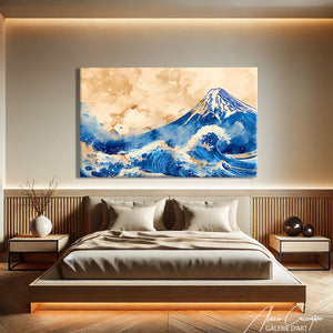 TABLEAU DE MONTAGNE ANCIEN Alessio Cacciatore