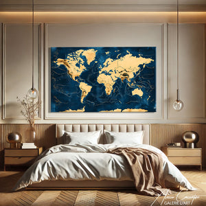 Tableau Mappe Monde